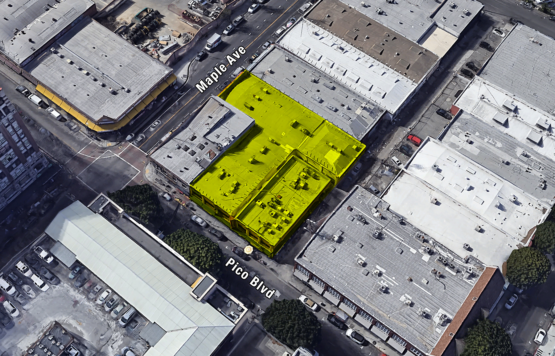 Fashion District Investor/Developer Site cartera de 2 inmuebles en venta en LoopNet.es Vista aérea- Imagen 1 de 8