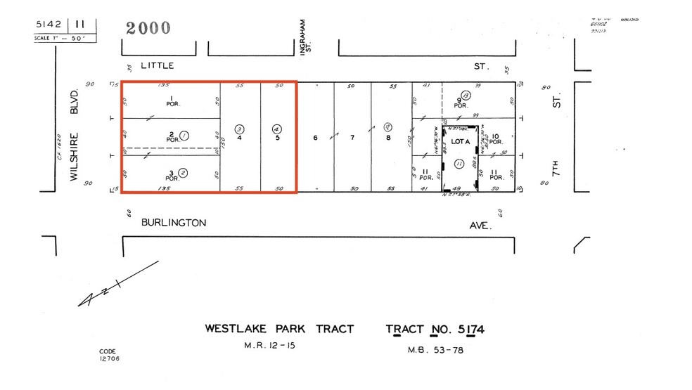 1660-1670 Wilshire Blvd, Los Angeles, CA en venta - Plano de solar - Imagen 3 de 11