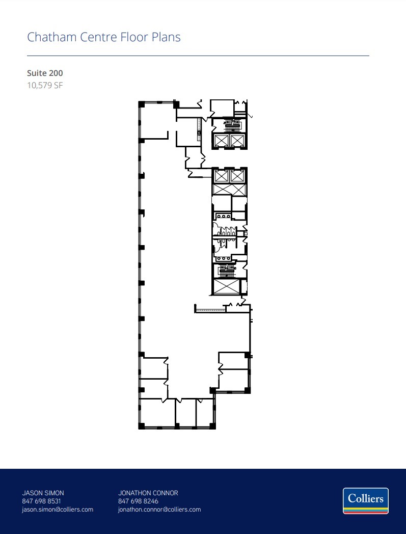 1901 N Roselle Rd, Schaumburg, IL en alquiler Plano de la planta- Imagen 1 de 3