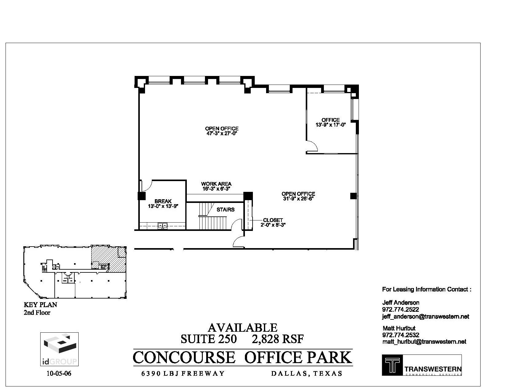 6350 LBJ Fwy, Dallas, TX en alquiler Plano de la planta- Imagen 1 de 2