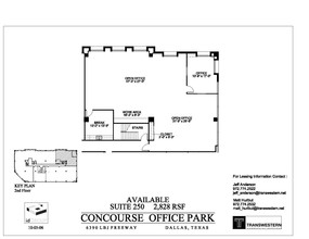 6350 LBJ Fwy, Dallas, TX en alquiler Plano de la planta- Imagen 1 de 2