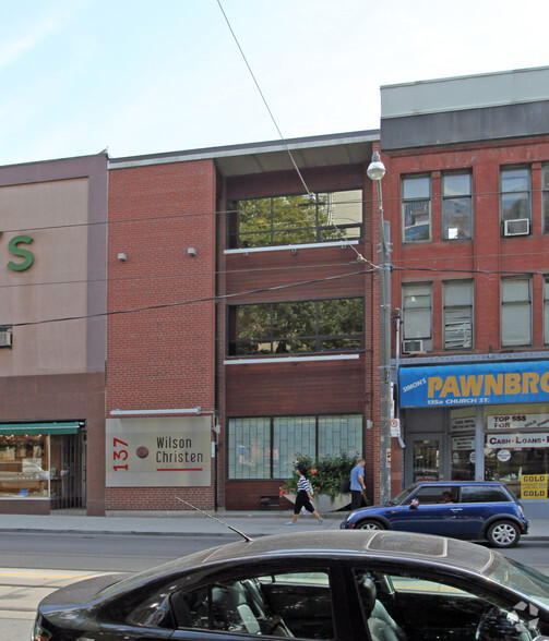 137 Church St, Toronto, ON en alquiler - Foto del edificio - Imagen 2 de 5