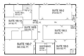 184-190 Kamehameha Ave, Hilo, HI en alquiler Plano de la planta- Imagen 1 de 1