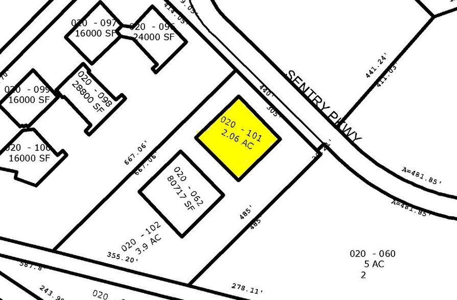 470 Sentry Pky E, Blue Bell, PA en alquiler - Plano de solar - Imagen 2 de 5