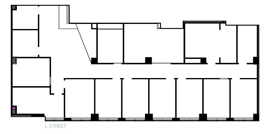 2001 L St NW, Washington, DC en alquiler Plano de la planta- Imagen 1 de 1