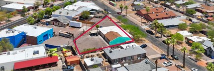 1130 W Fillmore St, Phoenix, AZ - VISTA AÉREA  vista de mapa - Image1