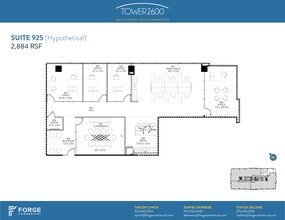 2600 N Central Expy, Richardson, TX en alquiler Plano de la planta- Imagen 2 de 2