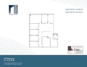 2800 N Loop Fwy W, Houston, TX en alquiler Plano de la planta- Imagen 1 de 1