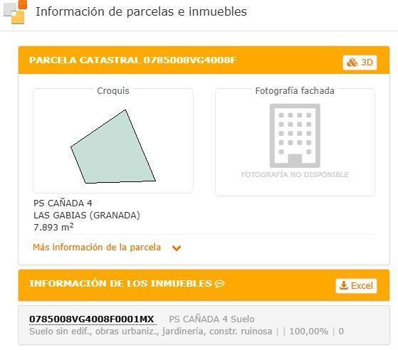 Paseo de los Barrancones, 1, Las Gabias, Granada en venta - Plano del sitio - Imagen 3 de 3