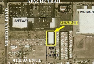 2954 W 4th Ave, Apache Junction, AZ - VISTA AÉREA  vista de mapa