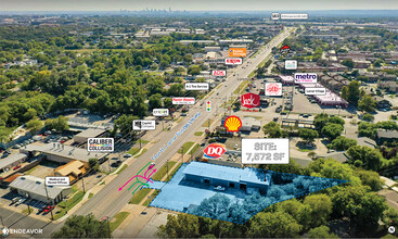 8732 N Lamar Blvd, Austin, TX - VISTA AÉREA  vista de mapa