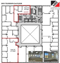 2855 Telegraph Ave, Berkeley, CA en alquiler Plano de la planta- Imagen 2 de 2