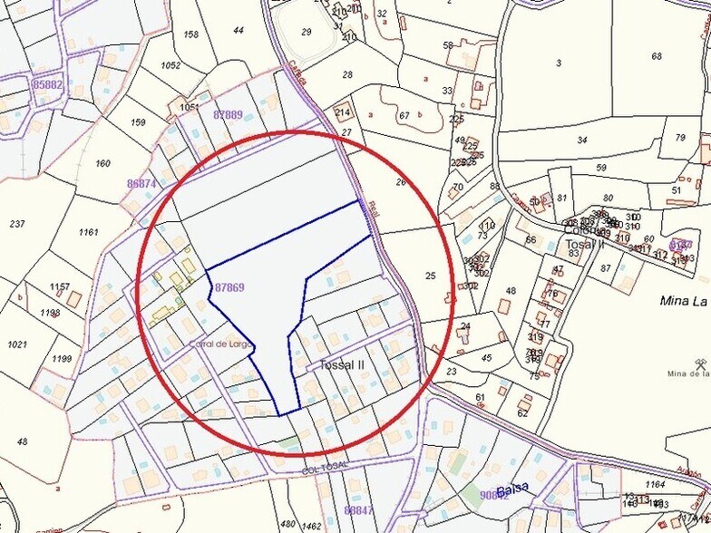 Colònia Tosal II, 46, Montserrat, Valencia en venta - Plano de solar - Imagen 2 de 2