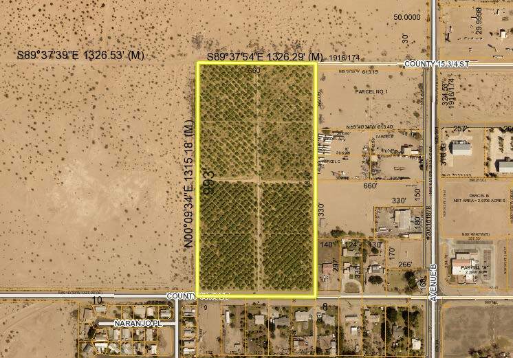 3290 County 16th Street St, Somerton, AZ en venta - Vista aérea - Imagen 2 de 2