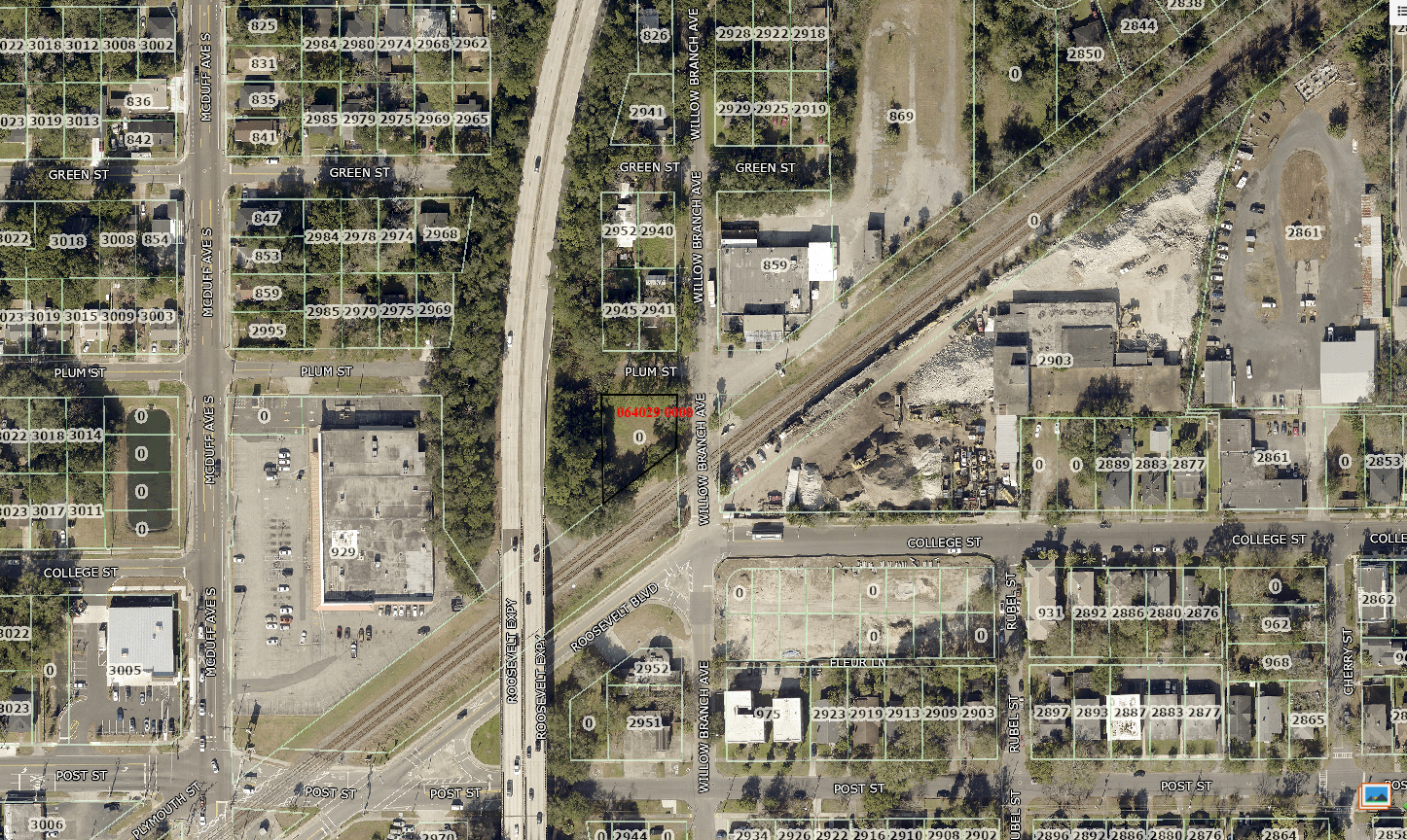 0 Willow Branch Ave, Jacksonville, FL en venta Vista aérea- Imagen 1 de 3