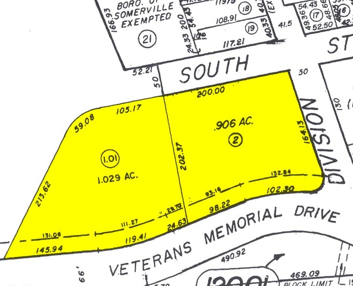 50 Division St, Somerville, NJ en alquiler - Plano de solar - Imagen 2 de 13