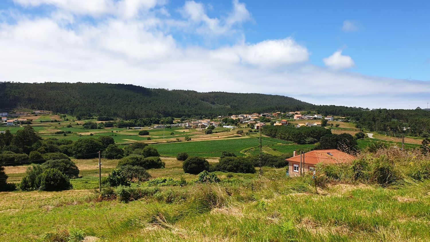 Terreno en Ponteceso, La Coruna en venta Vista aérea- Imagen 1 de 11