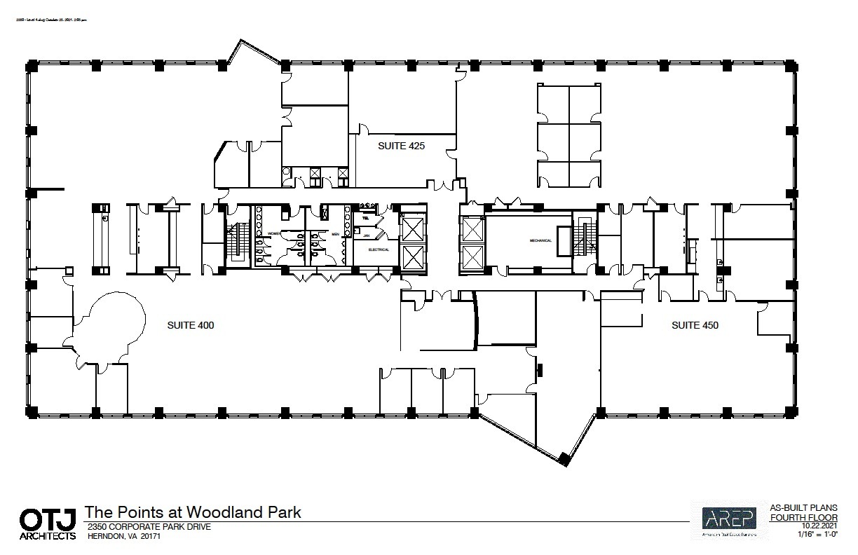 2300 Corporate Park Dr, Herndon, VA en alquiler Plano de la planta- Imagen 1 de 1