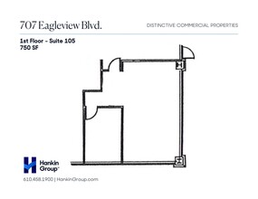 505 Eagleview Blvd, Exton, PA en alquiler Plano de la planta- Imagen 1 de 5