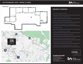 30242 Esperanza, Rancho Santa Margarita, CA en venta Plano de la planta- Imagen 1 de 1