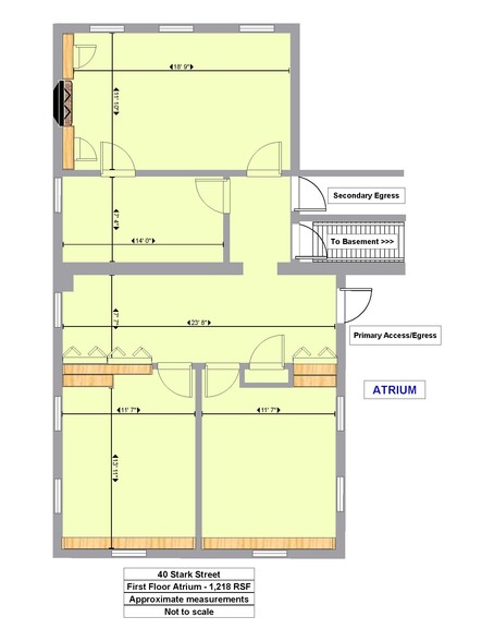 38-40 Stark St, Manchester, NH en alquiler - Plano de la planta - Imagen 2 de 5