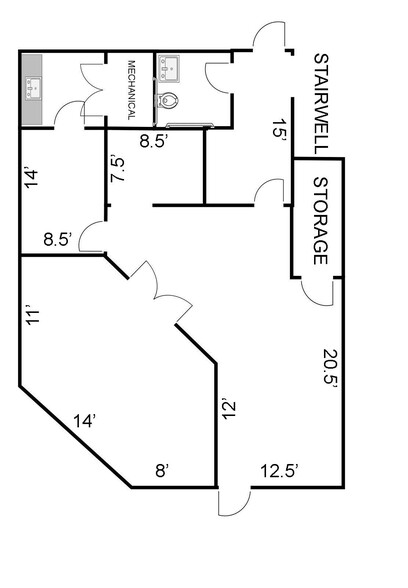 117 Hexham Dr, Lynchburg, VA en alquiler - Plano de la planta - Imagen 2 de 3