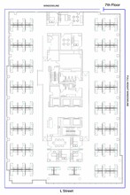 1331 L St NW, Washington, DC en alquiler Plano de la planta- Imagen 1 de 1