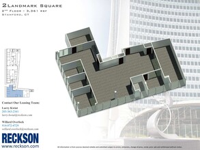 1 Landmark Sq, Stamford, CT en alquiler Plano de la planta- Imagen 1 de 1