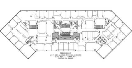 12015 Lee Jackson Memorial Hwy, Fairfax, VA en alquiler Plano de la planta- Imagen 1 de 1