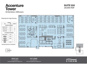 500 W Madison St, Chicago, IL en alquiler Plano de la planta- Imagen 2 de 6