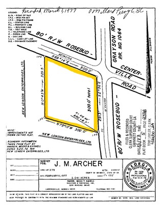 Más detalles para 4699 Rosebud Rd, Loganville, GA - Locales en venta