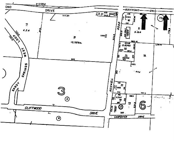 5975 Roswell Rd NE, Sandy Springs, GA en alquiler - Plano de solar - Imagen 2 de 6