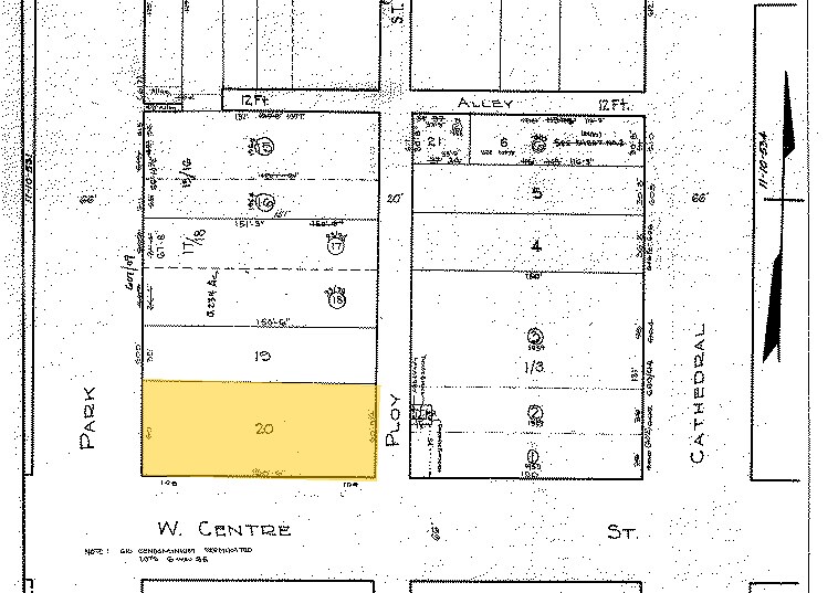 100-108 W Centre St, Baltimore, MD en alquiler - Plano de solar - Imagen 2 de 3