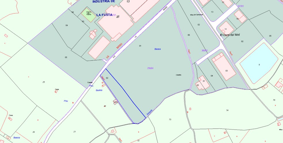 Terreno en Vallmoll, Tarragona en venta - Plano del sitio - Imagen 3 de 3