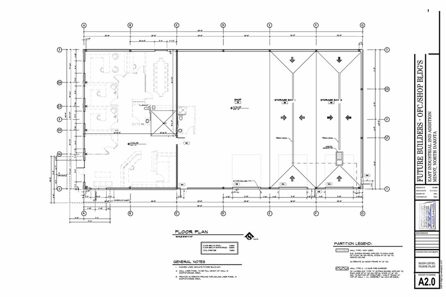 7100 Highway 2 E, Minot, ND en alquiler - Plano de solar - Imagen 2 de 12