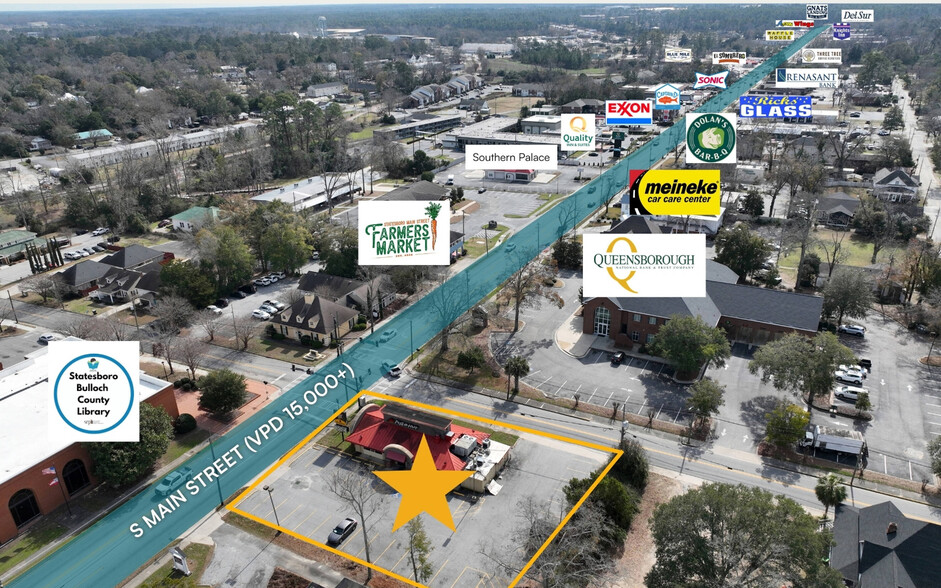 129 S Main St, Statesboro, GA en venta - Foto del edificio - Imagen 1 de 4