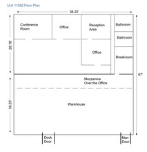 11082-11098 Southland Rd, Forest Park, OH en alquiler Plano de la planta- Imagen 1 de 1