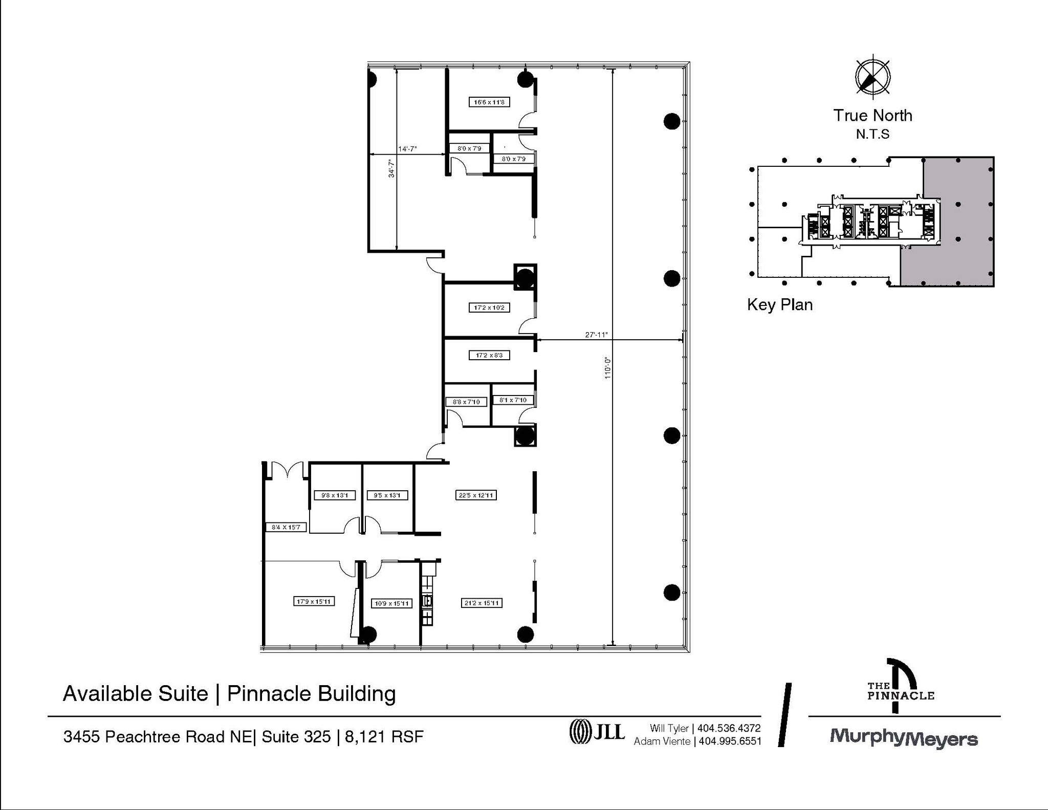 3455 Peachtree Rd NE, Atlanta, GA en alquiler Plano de la planta- Imagen 1 de 1