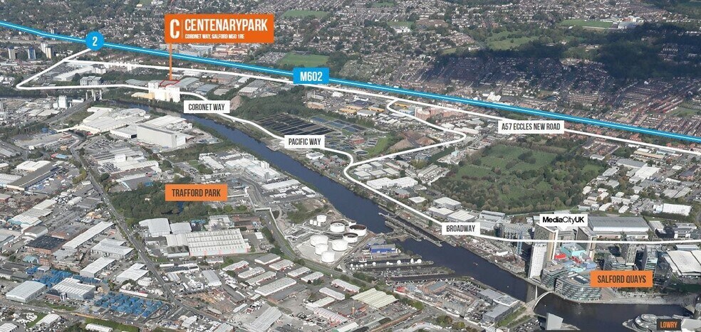 Centenary Park, Coronet Way, Salford en alquiler - Plano del sitio - Imagen 3 de 5