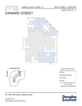 21700 Oxnard St, Woodland Hills, CA en alquiler Plano de la planta- Imagen 1 de 1