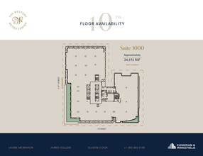 607 14th St NW, Washington, DC en alquiler Plano de la planta- Imagen 2 de 3