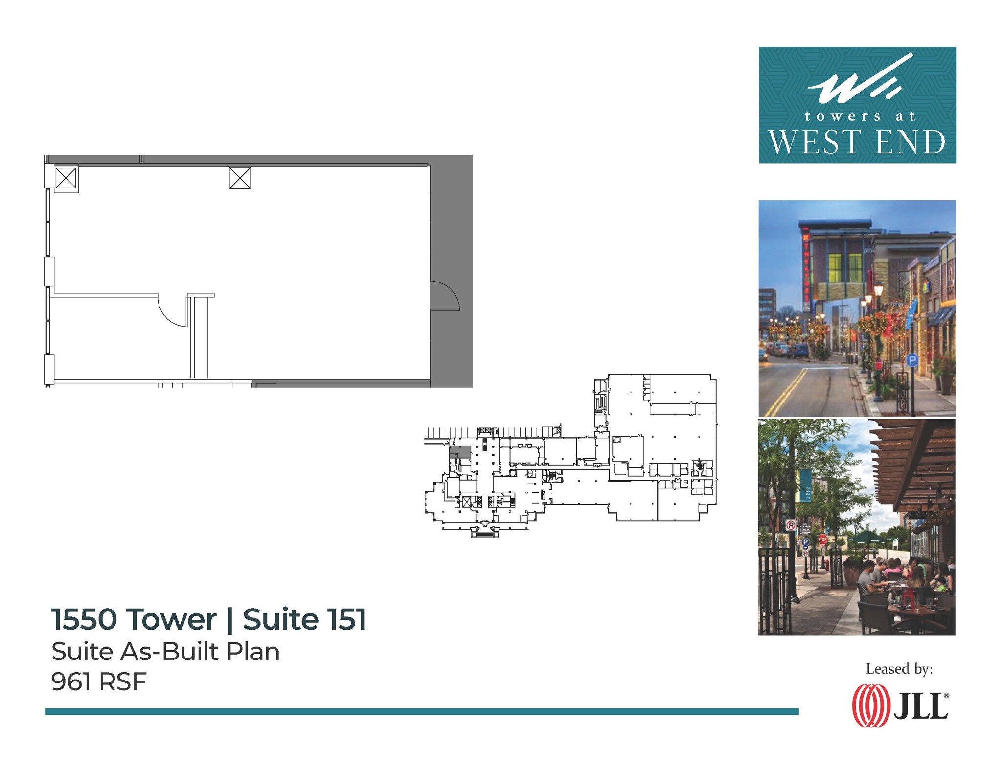 1550 Utica Ave S, Saint Louis Park, MN en alquiler Plano de la planta- Imagen 1 de 1