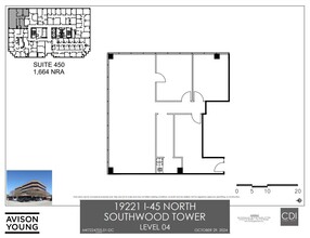 19221 Interstate 45 S, Shenandoah, TX en alquiler Plano de la planta- Imagen 1 de 1