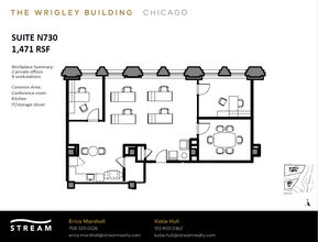 400 N Michigan Ave, Chicago, IL en alquiler Plano de la planta- Imagen 1 de 7