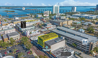 1615-1617 Hendry St, Fort Myers, FL - VISTA AÉREA  vista de mapa - Image1