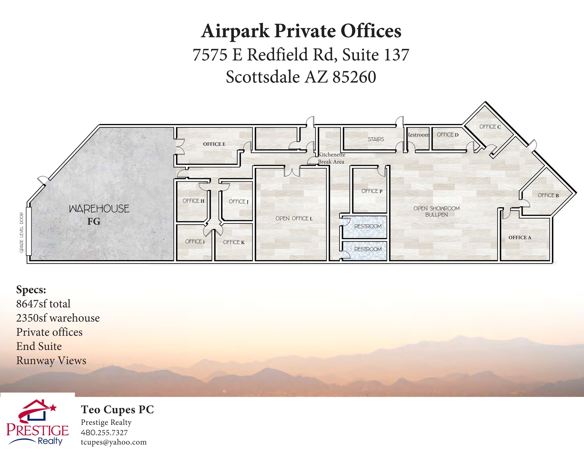 7575 E Redfield Rd, Scottsdale, AZ en alquiler Plano del sitio- Imagen 1 de 1