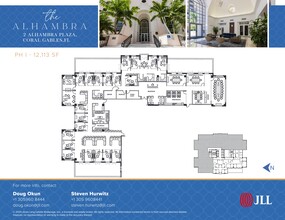 2 Alhambra Plz, Coral Gables, FL en alquiler Plano del sitio- Imagen 2 de 3