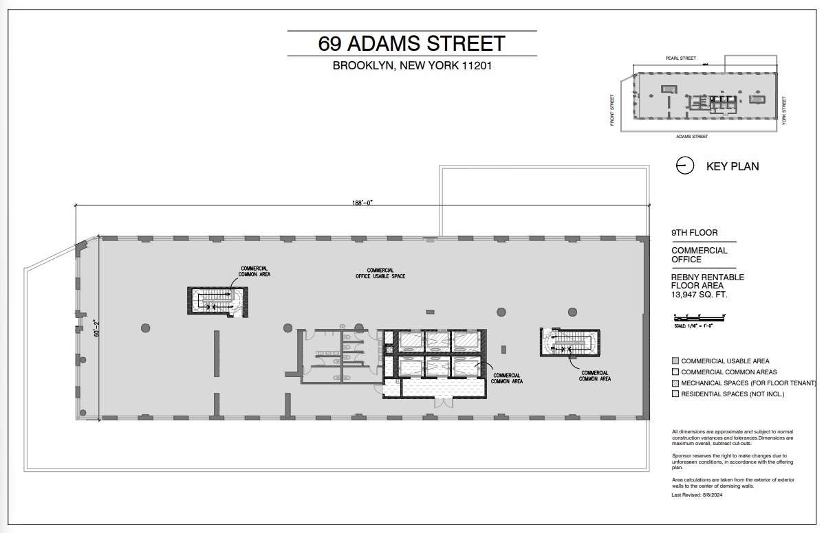 69 Adams St, Brooklyn, NY en alquiler Plano de la planta- Imagen 1 de 8