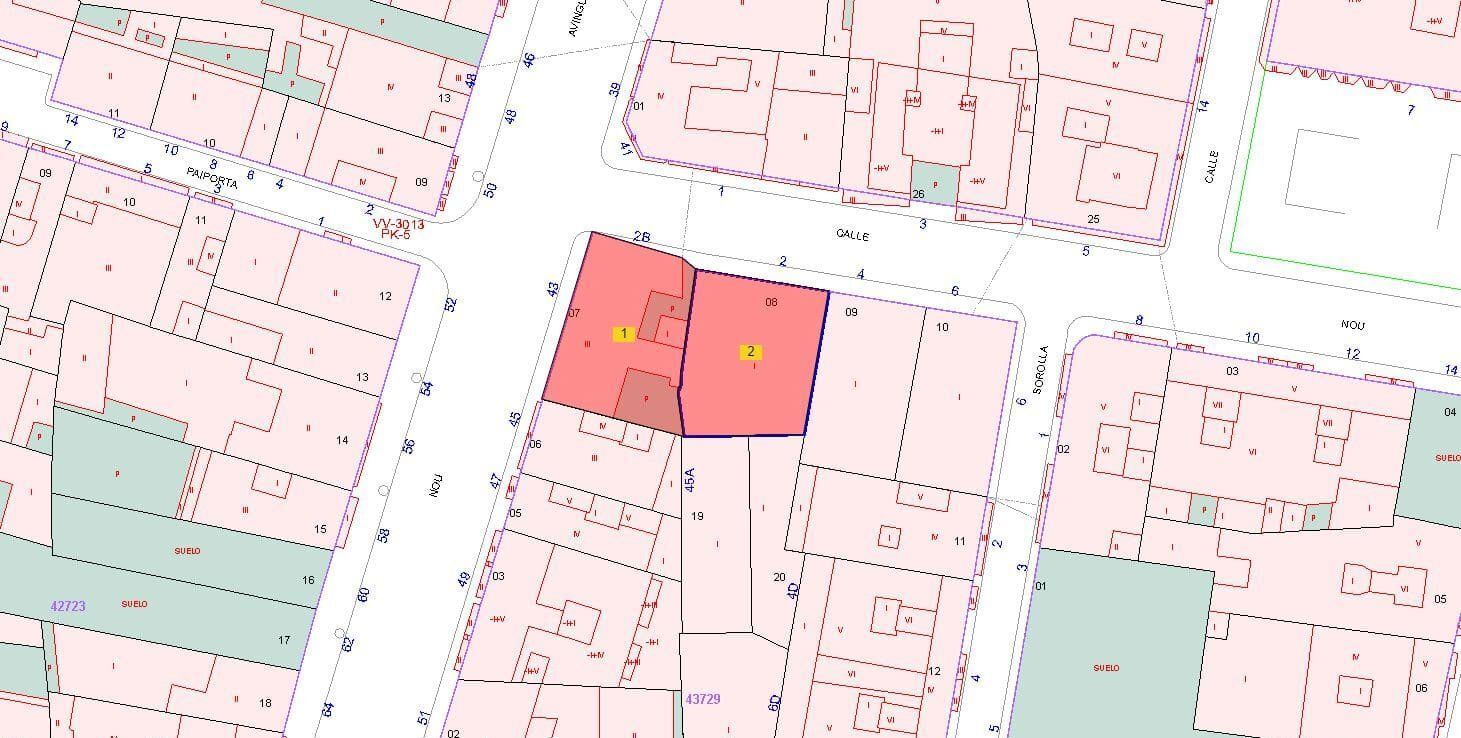 Cami Nou, Benetusser, 43, València, Valencia en venta Plano de la planta- Imagen 1 de 5