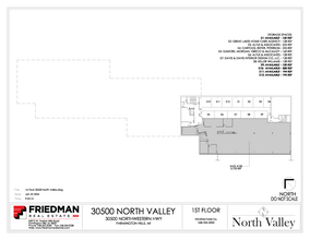 30500 Northwestern Hwy, Farmington Hills, MI en alquiler Plano de la planta- Imagen 2 de 2